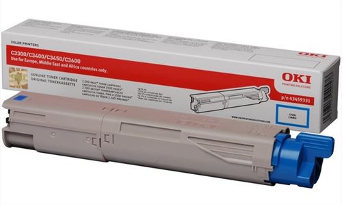 OKI - cyan - originale - cartouche de toner