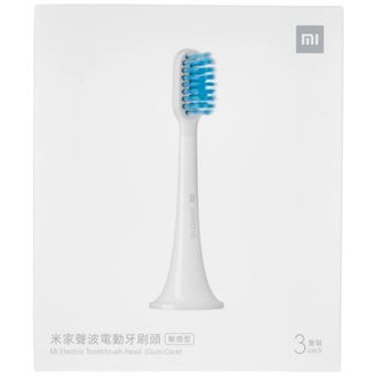 Pack de 3 têtes de brosse à dents Xiaomi Mi Electric Gum care Gris