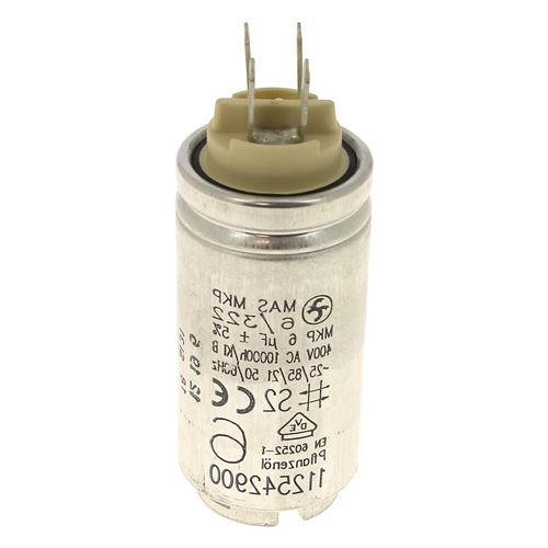 Condensateur 6&micro;f 400v 1125429009 pour Seche-linge Electrolux