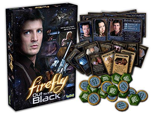 Firefly au jeu de cartes noir