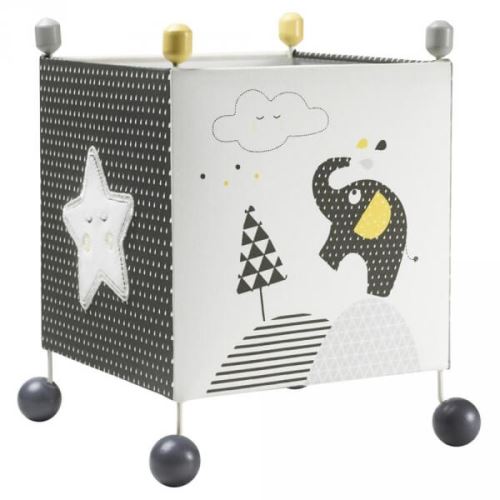 SAUTHON  Lampe de chevet Babyfan GRIS 