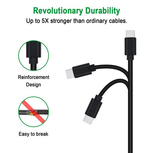 Câble de chargement USB Type C PS5