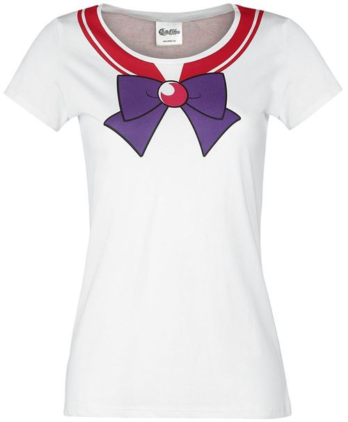 T-shirt - Sailor Moon - Sailor Mars Femme Blanc - Taille M