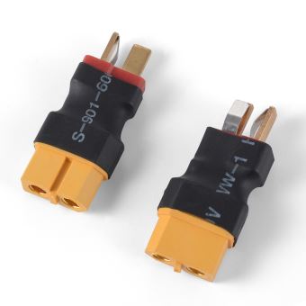 Adaptateur Connecteur XT60 Mâle Vers JST - Lot De 3, Pour Batterie RC/ESC/chargeur