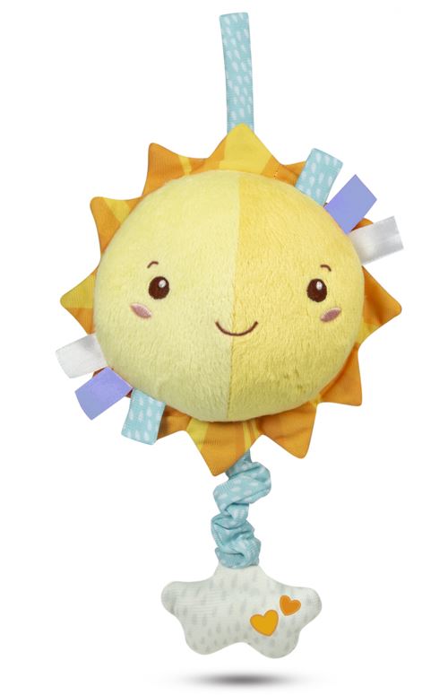 Clementoni jouet musical Soft Sunjaune