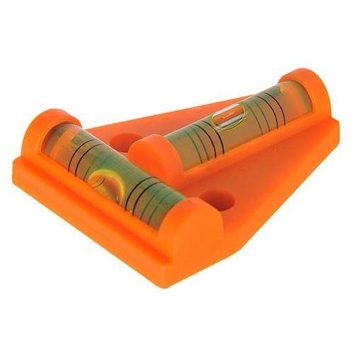 ProPlus niveau pyramide avec aimant 6 cm orange