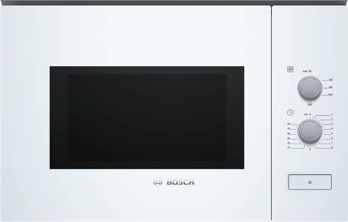 Bosch Serie | 4 BFL550MW0 - Four micro-ondes monofonction - intégrable - 25 litres - 900 Watt - blanc