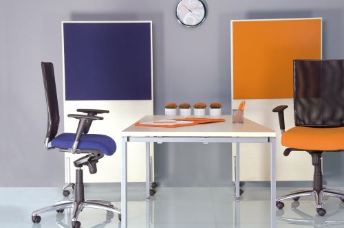dossier de bureau en ergonomiquesynchrone tissu fauteuilchaise maille orange Evolution mOv8wNn0