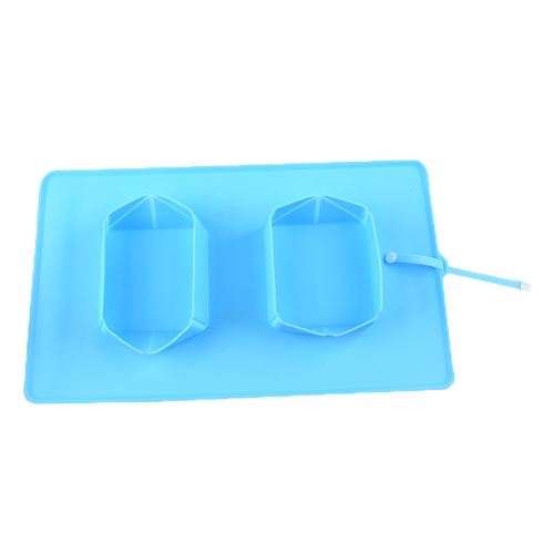 Comparer les prix de Chien Chat Voyage Animaux Pliable Portable Bol et Saladier en Silicone à Double Pli Bowl Cwpl067