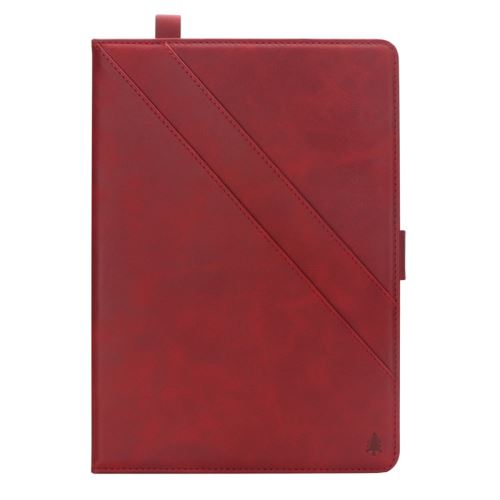 Étui multifonctionnel antichoc avec fente pour Apple iPad 5 / Air A1474 A1475 A1476 - Rouge