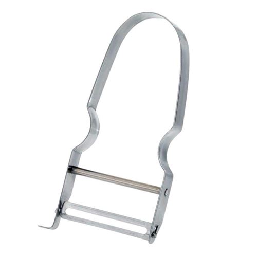 Paris Prix - éplucheur Rasoir à Légumes Inox shav 11cm Argent