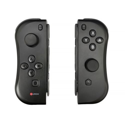 Qumox Remplacement Manettes Joy-Con gauche et droite Gamepad Joypad pour Nintendo Switch noire