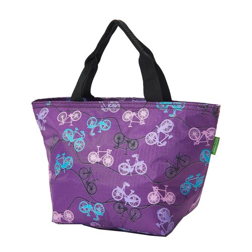 Sac cool lunch éco-chic - vélo violet