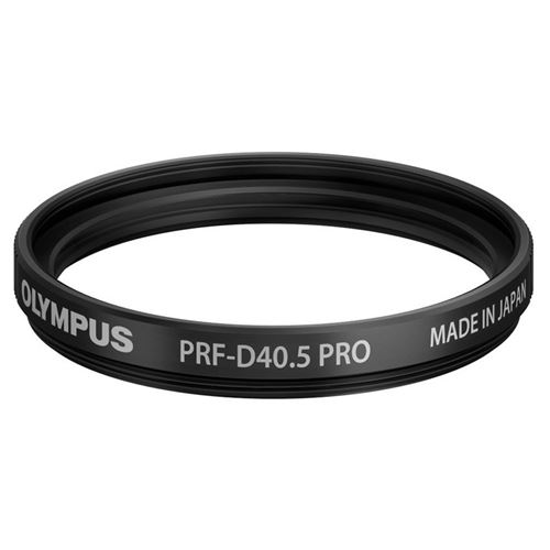 Filtre De Protection Olympus Prf-D40.5 Pro 40.5 Mm pour Compact Tg-4 et Tg-6 Noir