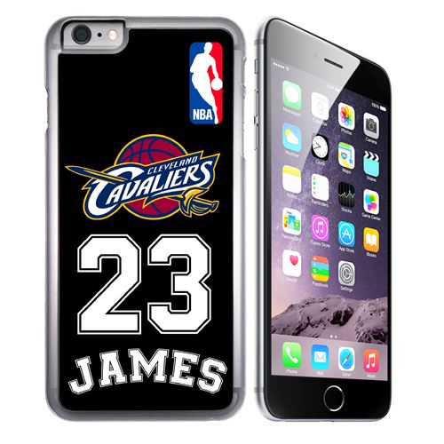 Coque pour iPhone 6 Plus et iPhone 6S Plus lebron james noir