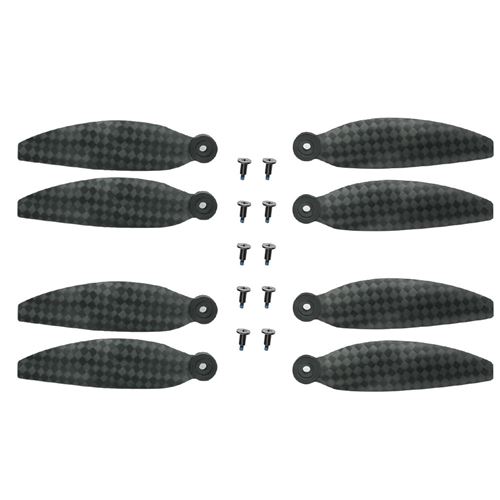 Hélices Carbone Pliable 8 pièces Pour DJI Mavic Mini Drone-Noir
