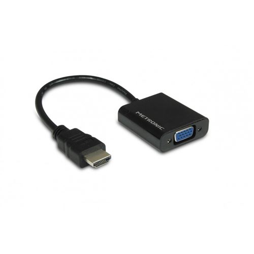 Connectique Audio / Vidéo Metronic Convertisseur Hdmi / Vga