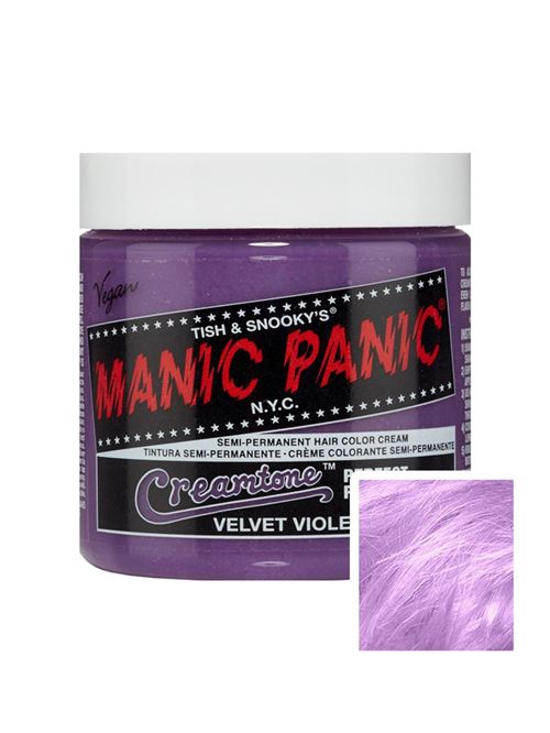 Manic Panic Teinture pour cheveux coloration semi-permanente 118ml Velvet Violet