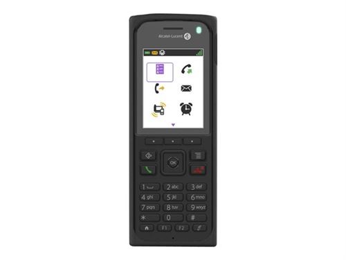 Alcatel-Lucent 8262 DECT - Draadloze digitale telefoon - met Bluetooth-interface - IP-DECTGAP - zwart