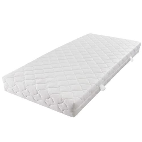 vidaXL Matelas avec housse lavable 200 x 120 x 17 cm