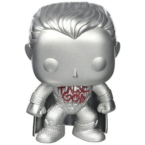 Figurine en vinyle exclusive à SDCC Superman False God 2016 de Funko Pop Heroes