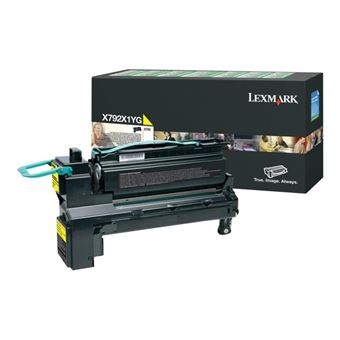 Lexmark - À rendement extrêmement élevé - jaune - original - cartouche de toner LCCP, LRP - pour Lexmark X792de, X792dte, X792dtfe, X792dtme, X792dtpe, X792dtse - 1