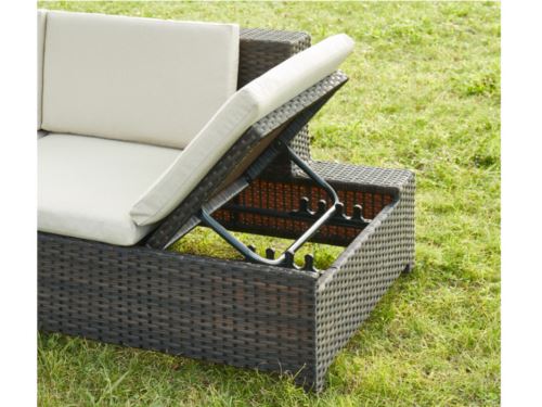 Banquette Modulable Et Table Basse De Jardin Gandoca En Resine