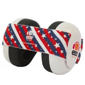 Casque Antibruit Pour Bebe Ems 4 Kids Coque Blanche Bandeau Etoile Autres Protection Securite Achat Prix Fnac