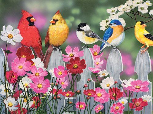 Songbirds and Cosmos 500 pc Jigsaw Puzzle