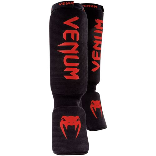 Protège tibias sports de combat Venum Kontact shinguards nr rge Noir taille : UNI réf : 92512