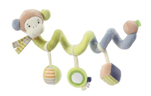 BabySun Tortillon Activités Rouliboules Singe Vert Clair