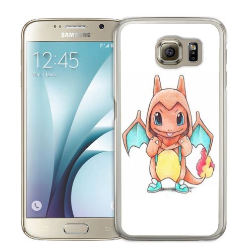 Coque pour Samsung Galaxy S7 pokemon bébé salameche