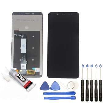 Écran LCD + Vitre Tactile Pour Xiaomi Redmi Note 5 - Kit De Remplacement Noir Avec Outils