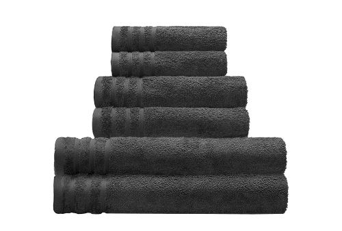 Kleine Wolke 3003912262 Royal Serviette de Toilette Coton Gris 50 x 100 cm