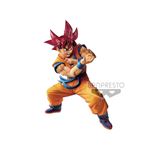 Figurine Dragon Ball GT Blood of Saiyans Son Goku Super Saiyan God 17 cm