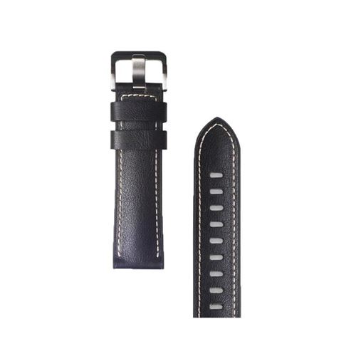 Strap Studio Urban Traveller - Bracelet de montre pour montre intelligente - noir - pour Samsung Gear Sport SM-R600; Galaxy Watch (42 mm)