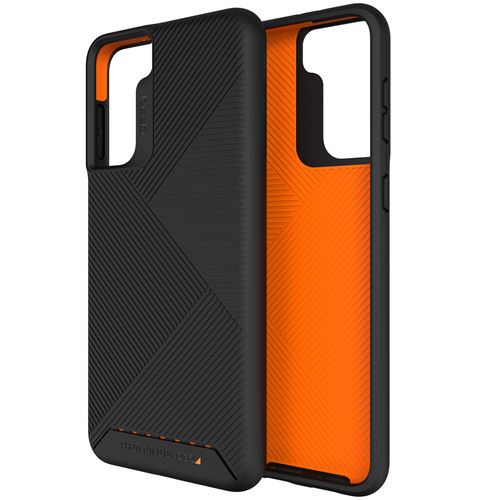 Gear4 Denali - Achterzijde behuizing voor mobiele telefoon - D3O - zwart - voor Samsung Galaxy S21 5G
