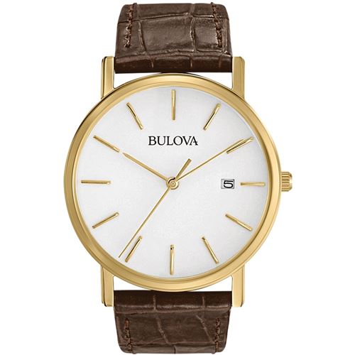 Bulova Montre Homme 97B100 Blanc