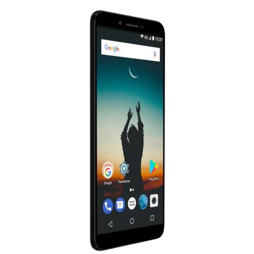 Konrow sky - smartphone android - 4g - écran 5.5'' - double sim - 16go, 2go ram - noir