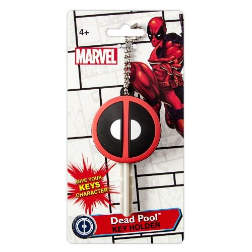 Marvel Deadpool Logo Porte-clés en PVC Soft Touch
