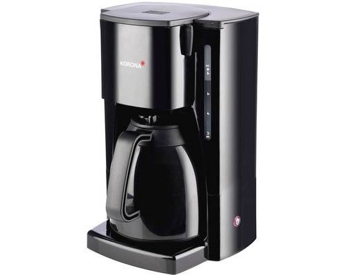 Korona electric 10411 cafetière, 1 l, noir