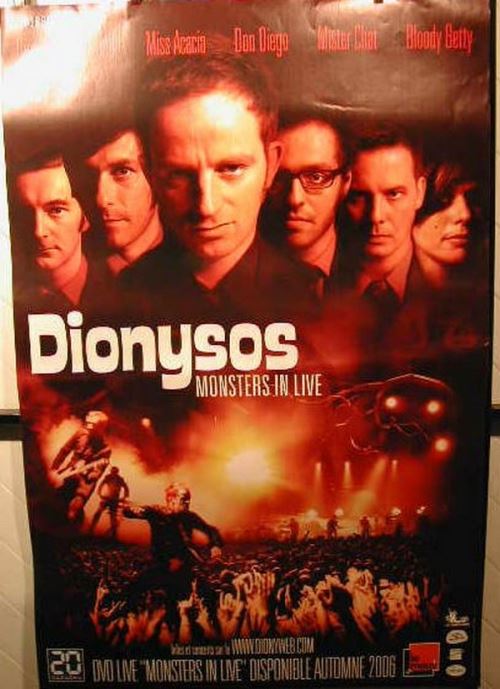 Dionysos - 80x120 cm - AFFICHE / POSTER
