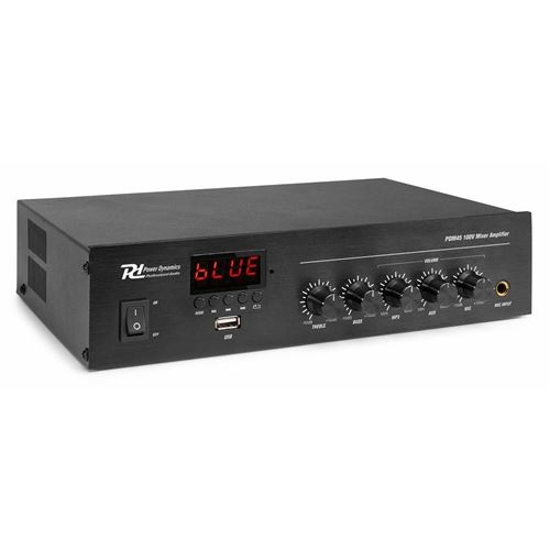 Power Dynamics - PDM45 - Amplificateur 100V - 45W RMS - Bluetooth - Lecteur MP3 USB - Image 2