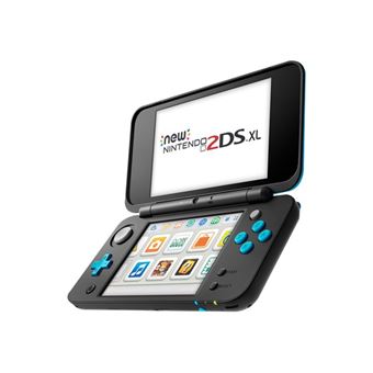 New Nintendo 2DS XL - Handheld-Spielkonsole - Schwarz, Türkis