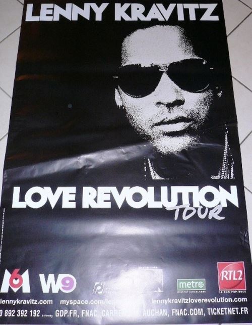 Lenny KRAVITZ - 80x120 cm - AFFICHE / POSTER