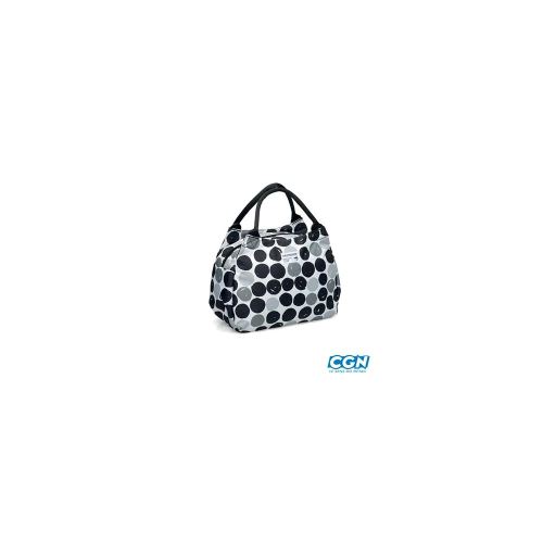 Sacoche velo cintre newlooxs tosca midi klickfix a pois noir - 11 litres - ss fix.