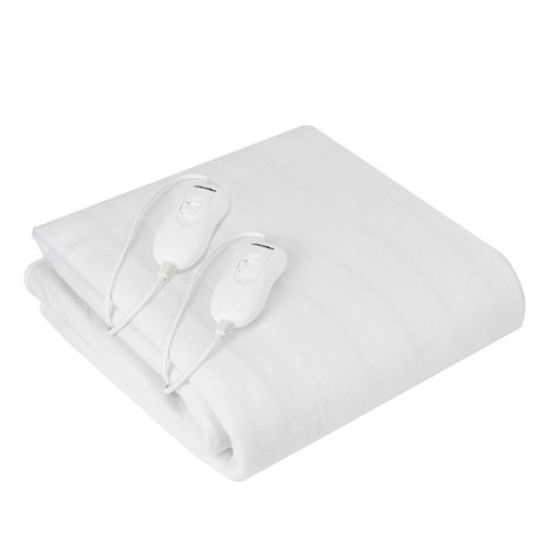 Chauffe-lit électrique 150x160cm 8 température minuteur Lavable Mesko MS 7420 120 Blanc