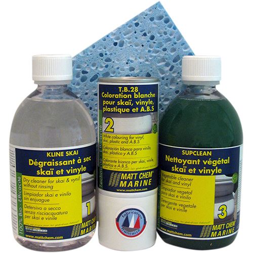 KIT SKAI - Kit de rénovation et coloration pour skai et vinyle - mattchem - kit skai