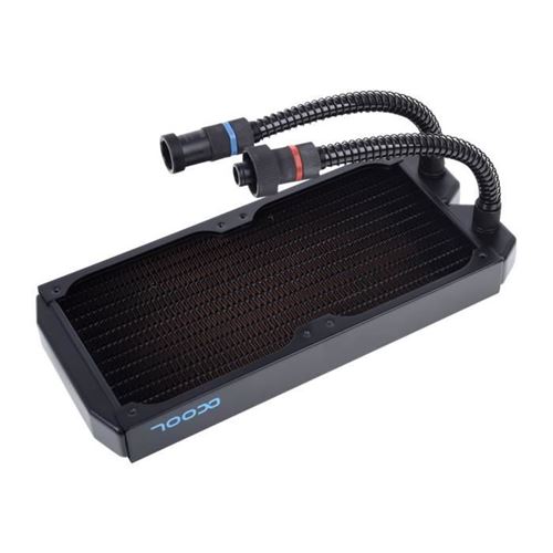 Alphacool NexXxoS Eiswolf - Eisbaer Ready ST30 Full Copper 240mm Radiateur du système de refroidissement noir