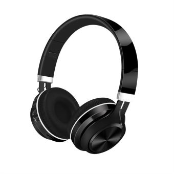 Casque Bluetooth sans fil Hi-Fi stéréo Supra-Aural Coquilles Casque intra-auriculaires whitebla - 1
